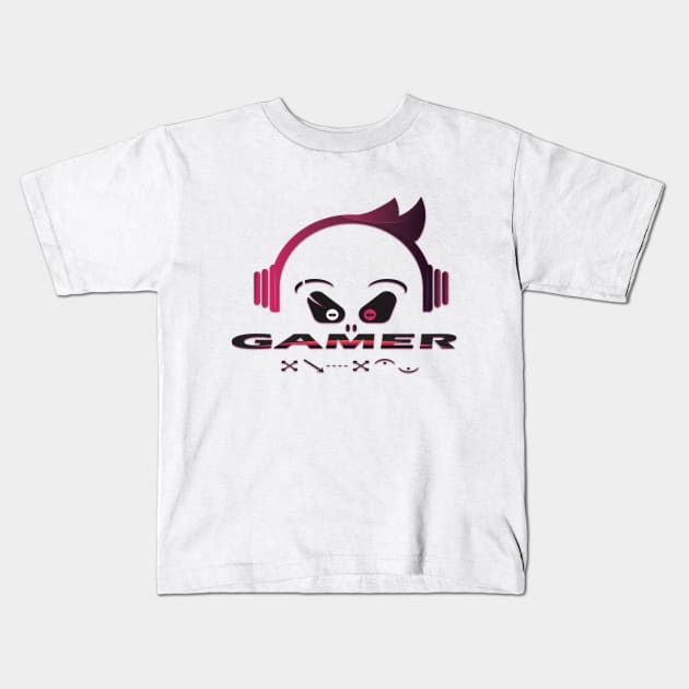 Cool Gaming Headsets for the Gamer Inside: The Best Choices Kids T-Shirt by Mirak-store 
